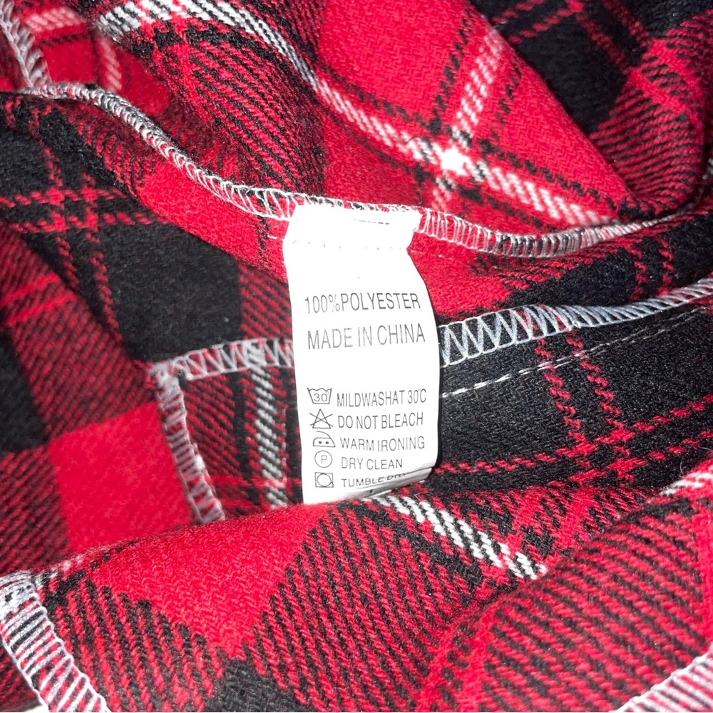 Amazon Red & Black Shacket - Picture 6 of 6